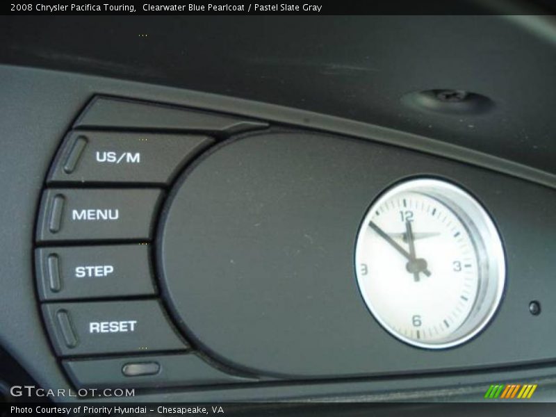 Clearwater Blue Pearlcoat / Pastel Slate Gray 2008 Chrysler Pacifica Touring