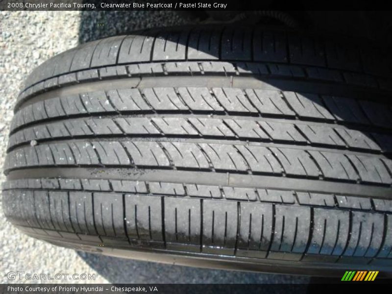 Clearwater Blue Pearlcoat / Pastel Slate Gray 2008 Chrysler Pacifica Touring