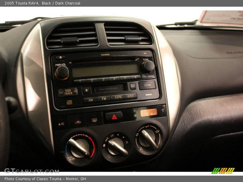 Black / Dark Charcoal 2005 Toyota RAV4