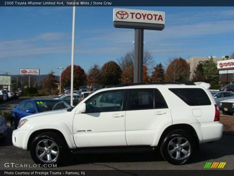 Natural White / Stone Gray 2006 Toyota 4Runner Limited 4x4