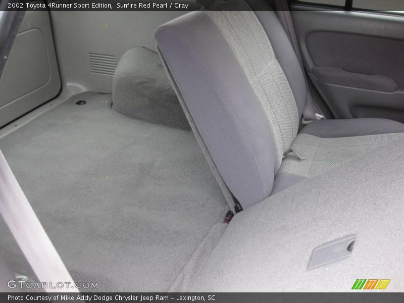 Sunfire Red Pearl / Gray 2002 Toyota 4Runner Sport Edition