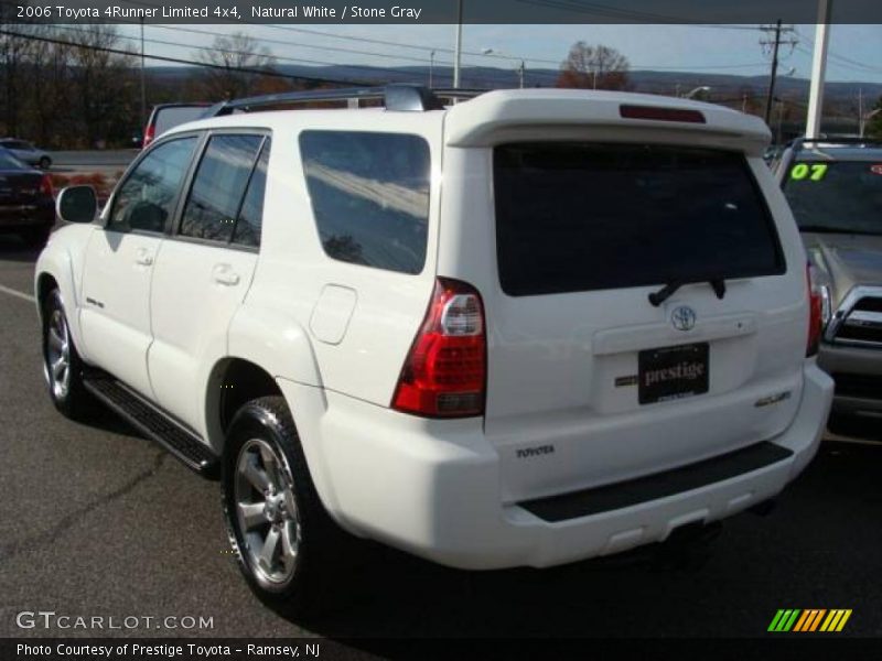 Natural White / Stone Gray 2006 Toyota 4Runner Limited 4x4