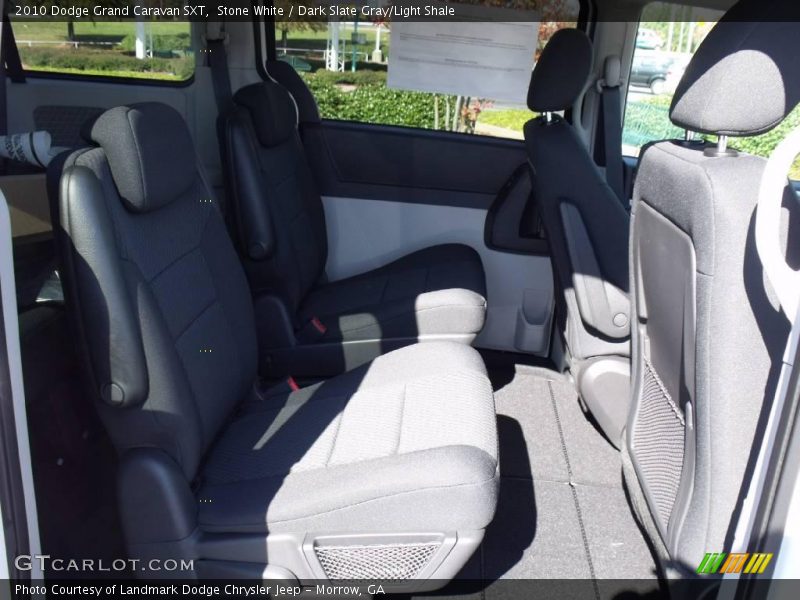 Stone White / Dark Slate Gray/Light Shale 2010 Dodge Grand Caravan SXT