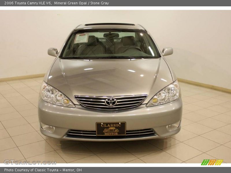Mineral Green Opal / Stone Gray 2006 Toyota Camry XLE V6