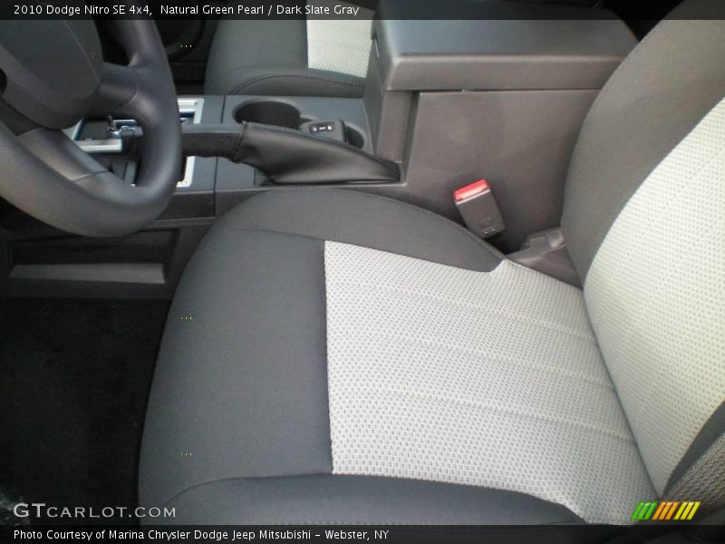 Natural Green Pearl / Dark Slate Gray 2010 Dodge Nitro SE 4x4