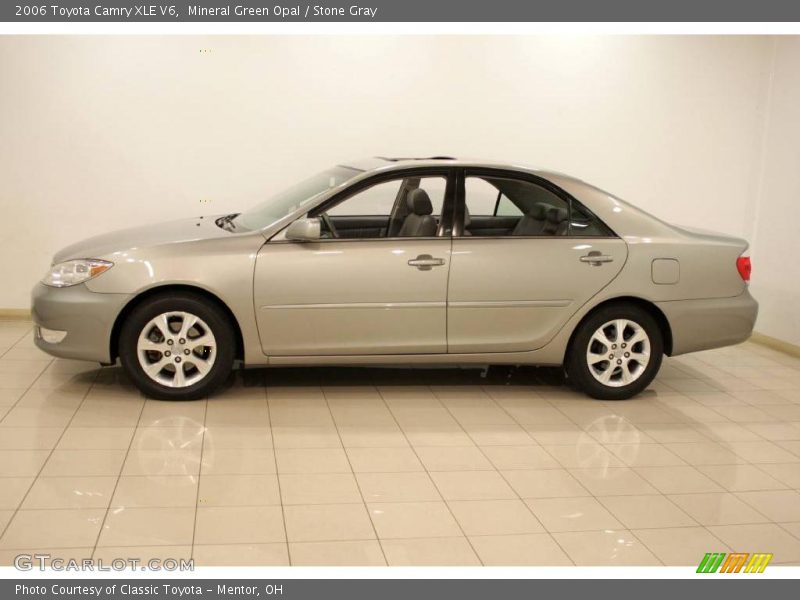 Mineral Green Opal / Stone Gray 2006 Toyota Camry XLE V6