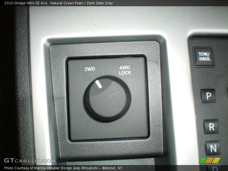 Natural Green Pearl / Dark Slate Gray 2010 Dodge Nitro SE 4x4