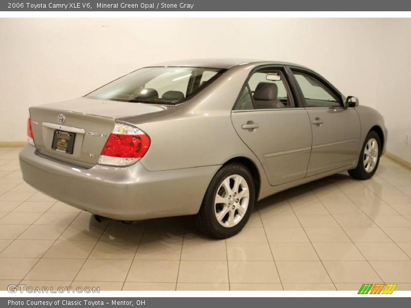 Mineral Green Opal / Stone Gray 2006 Toyota Camry XLE V6