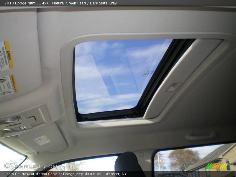 Natural Green Pearl / Dark Slate Gray 2010 Dodge Nitro SE 4x4