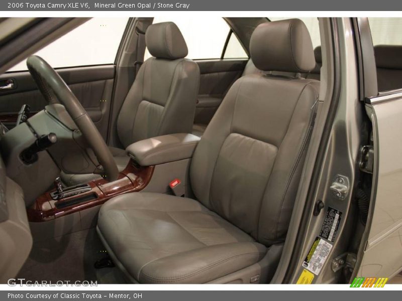 Mineral Green Opal / Stone Gray 2006 Toyota Camry XLE V6