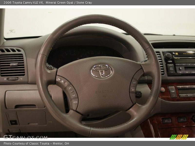 Mineral Green Opal / Stone Gray 2006 Toyota Camry XLE V6