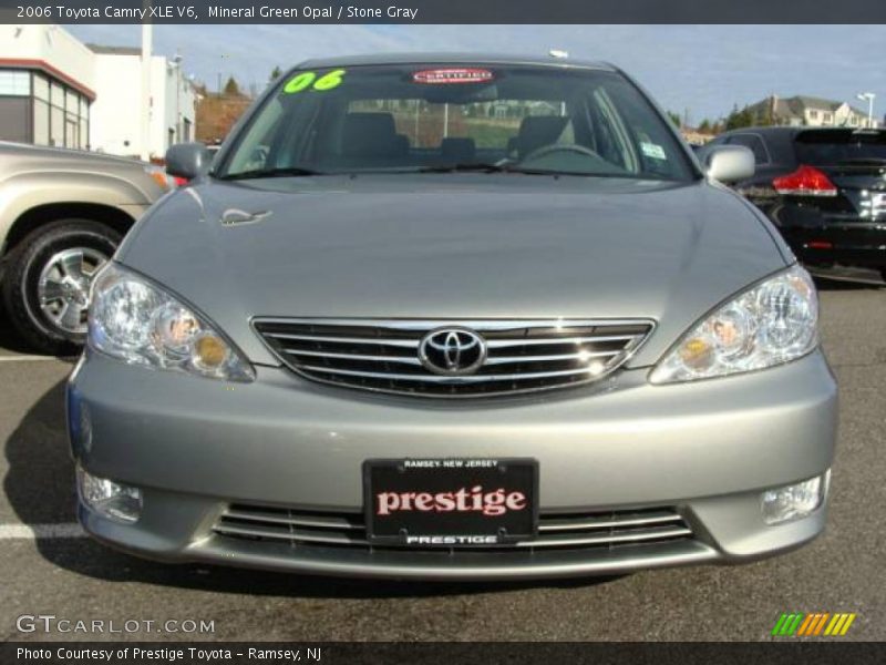 Mineral Green Opal / Stone Gray 2006 Toyota Camry XLE V6