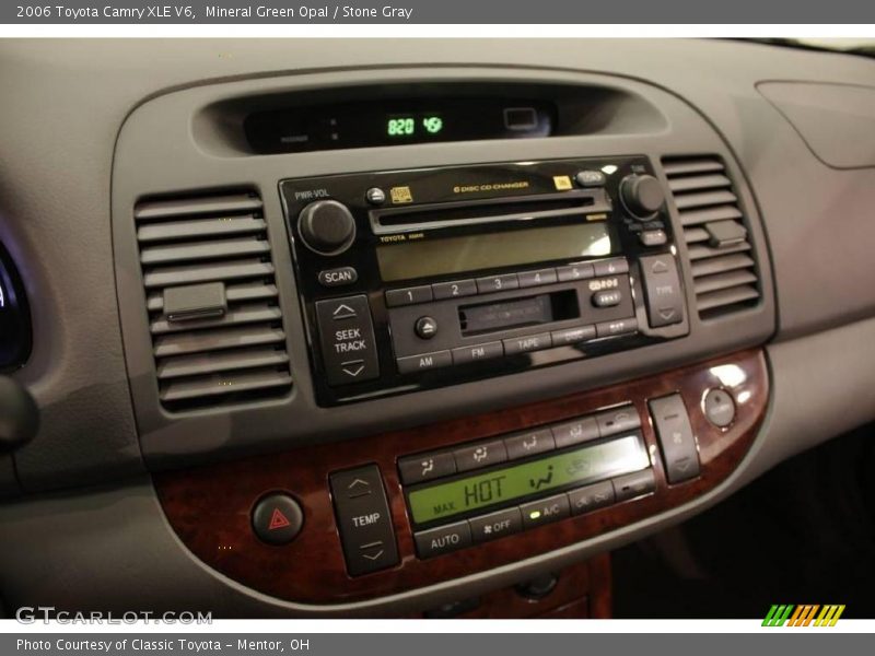 Mineral Green Opal / Stone Gray 2006 Toyota Camry XLE V6