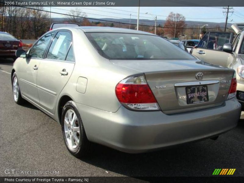 Mineral Green Opal / Stone Gray 2006 Toyota Camry XLE V6