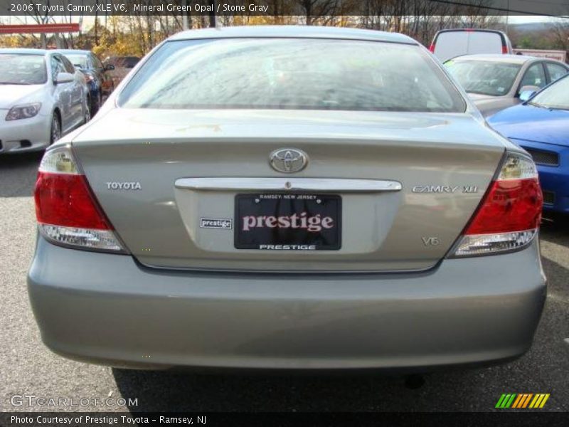 Mineral Green Opal / Stone Gray 2006 Toyota Camry XLE V6