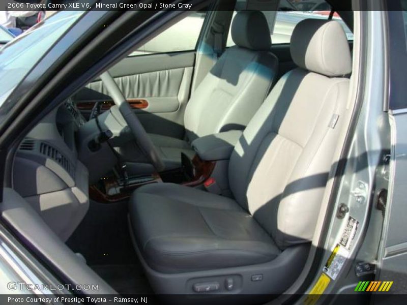 Mineral Green Opal / Stone Gray 2006 Toyota Camry XLE V6