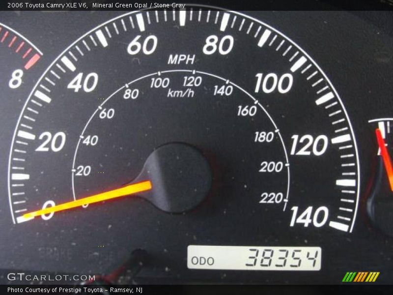 Mineral Green Opal / Stone Gray 2006 Toyota Camry XLE V6