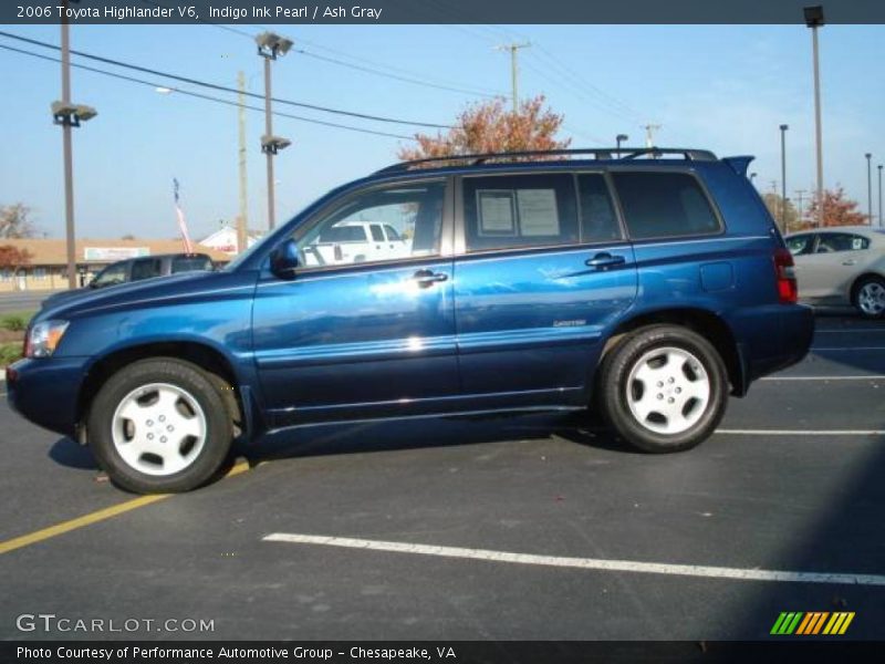 Indigo Ink Pearl / Ash Gray 2006 Toyota Highlander V6