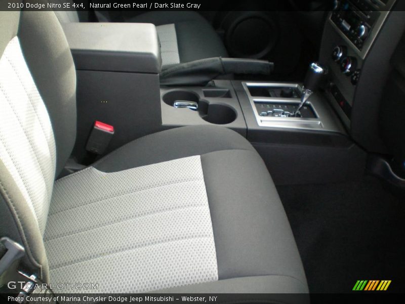 Natural Green Pearl / Dark Slate Gray 2010 Dodge Nitro SE 4x4