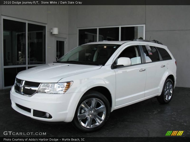 Stone White / Dark Slate Gray 2010 Dodge Journey R/T