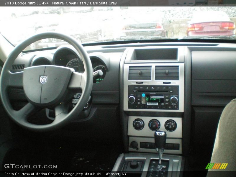 Natural Green Pearl / Dark Slate Gray 2010 Dodge Nitro SE 4x4