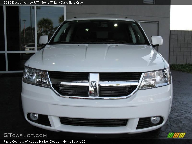 Stone White / Dark Slate Gray 2010 Dodge Journey R/T