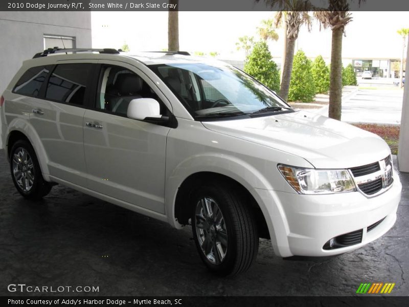 Stone White / Dark Slate Gray 2010 Dodge Journey R/T