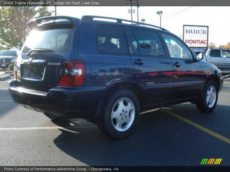 Indigo Ink Pearl / Ash Gray 2006 Toyota Highlander V6