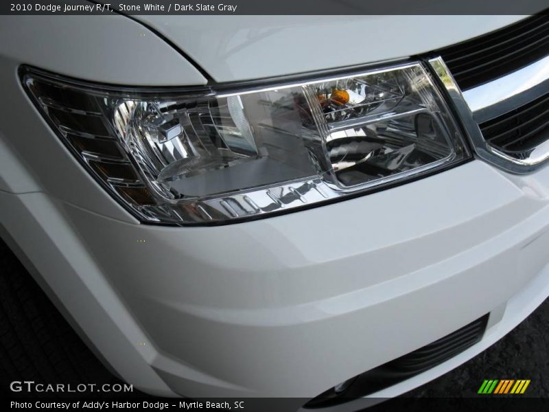 Stone White / Dark Slate Gray 2010 Dodge Journey R/T