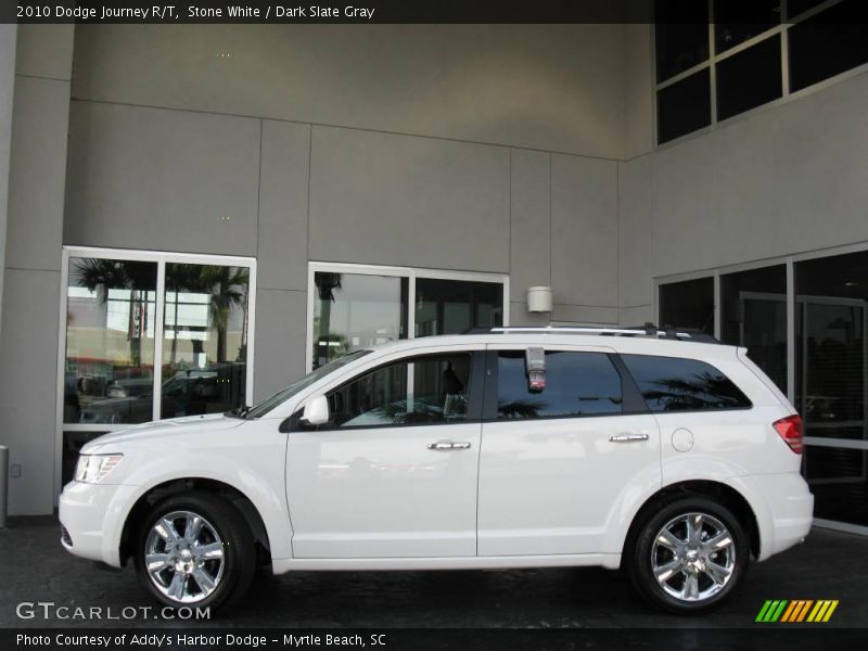 Stone White / Dark Slate Gray 2010 Dodge Journey R/T