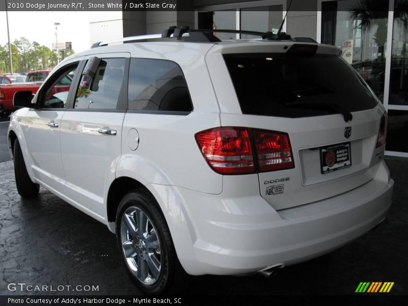 Stone White / Dark Slate Gray 2010 Dodge Journey R/T
