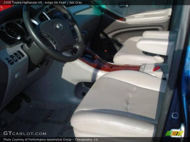 Indigo Ink Pearl / Ash Gray 2006 Toyota Highlander V6