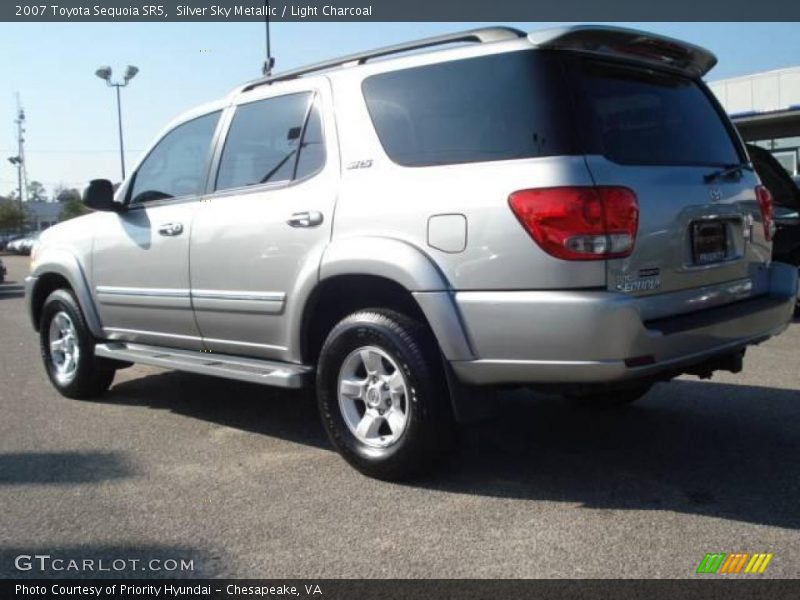 Silver Sky Metallic / Light Charcoal 2007 Toyota Sequoia SR5
