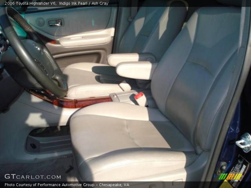 Indigo Ink Pearl / Ash Gray 2006 Toyota Highlander V6