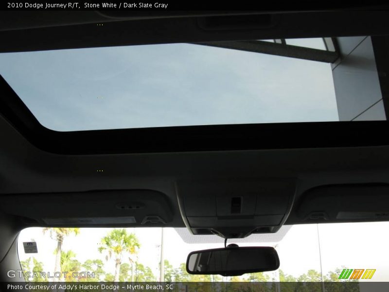 Stone White / Dark Slate Gray 2010 Dodge Journey R/T