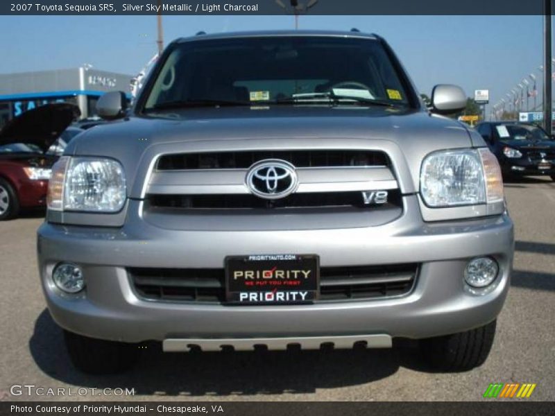 Silver Sky Metallic / Light Charcoal 2007 Toyota Sequoia SR5