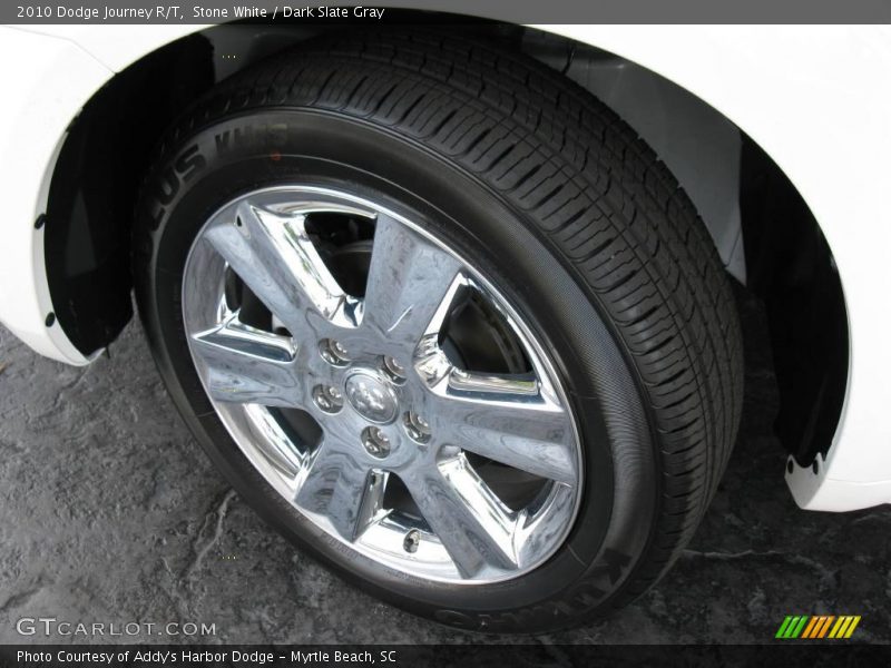 Stone White / Dark Slate Gray 2010 Dodge Journey R/T