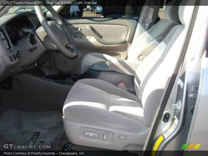 Silver Sky Metallic / Light Charcoal 2007 Toyota Sequoia SR5
