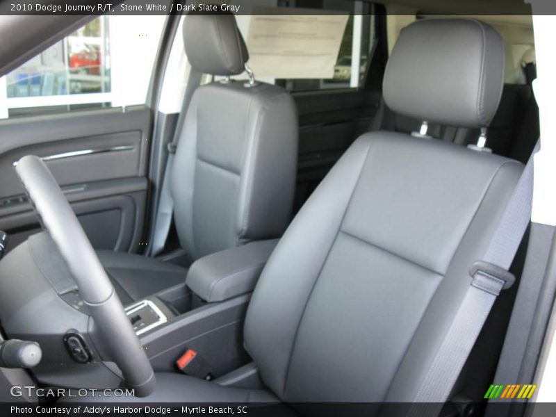 Stone White / Dark Slate Gray 2010 Dodge Journey R/T