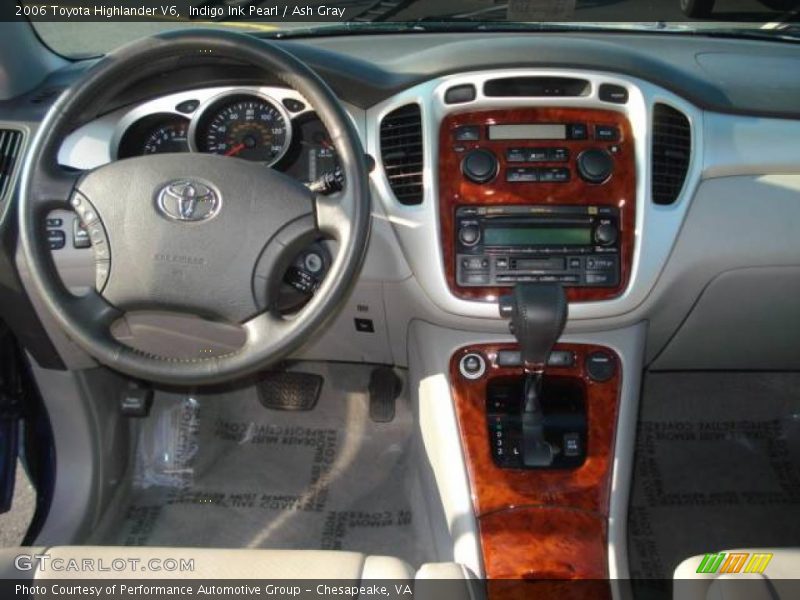 Indigo Ink Pearl / Ash Gray 2006 Toyota Highlander V6