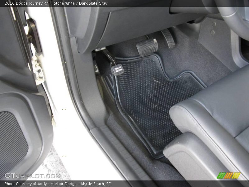 Stone White / Dark Slate Gray 2010 Dodge Journey R/T