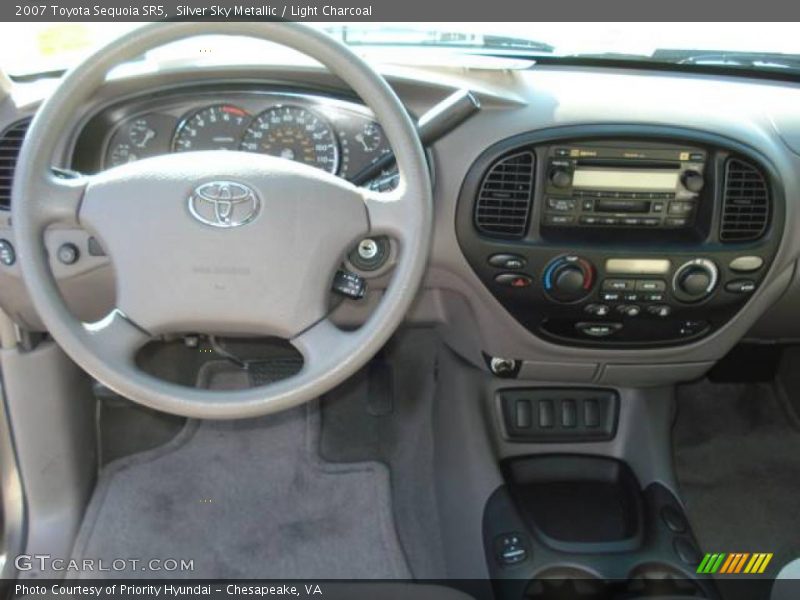 Silver Sky Metallic / Light Charcoal 2007 Toyota Sequoia SR5