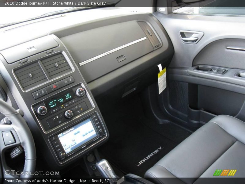Stone White / Dark Slate Gray 2010 Dodge Journey R/T
