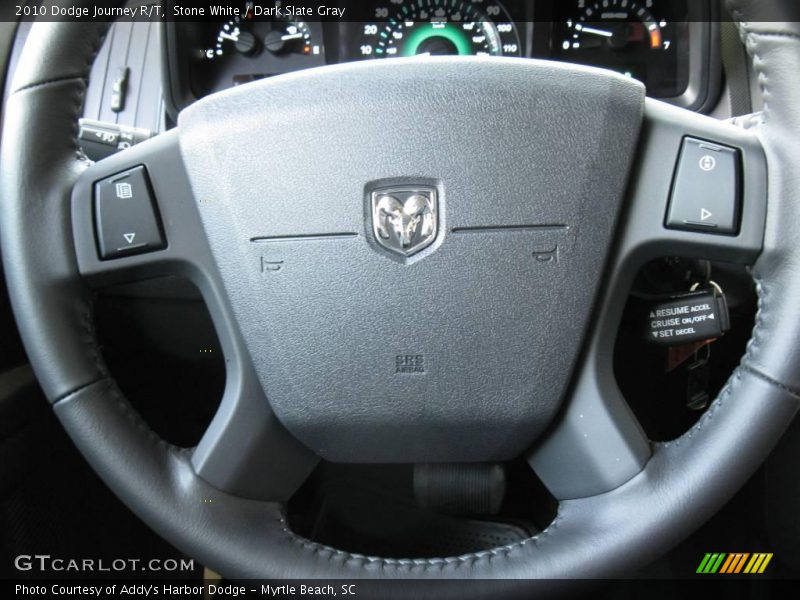 Stone White / Dark Slate Gray 2010 Dodge Journey R/T