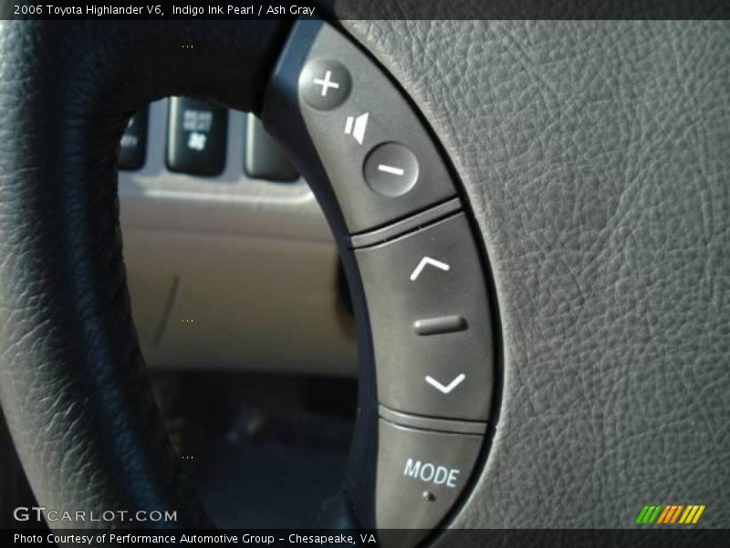Indigo Ink Pearl / Ash Gray 2006 Toyota Highlander V6