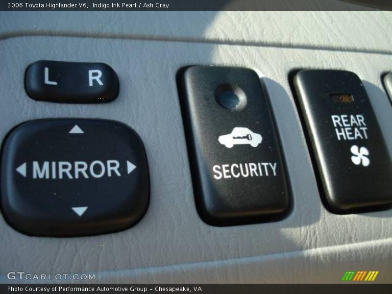 Indigo Ink Pearl / Ash Gray 2006 Toyota Highlander V6