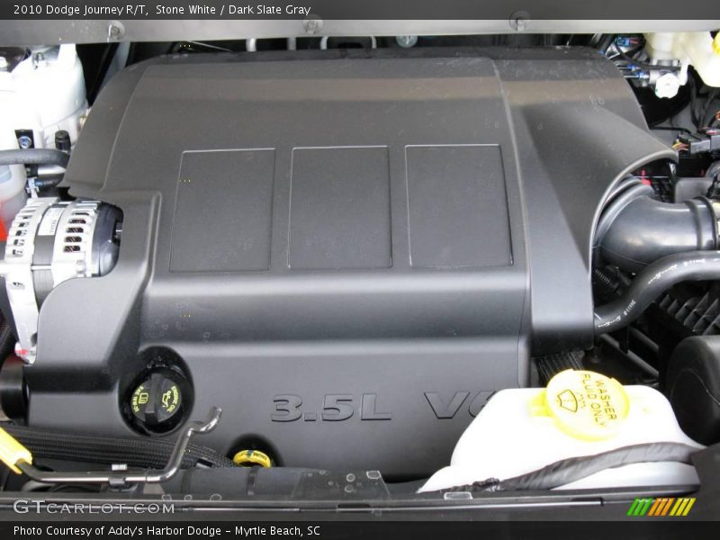 Stone White / Dark Slate Gray 2010 Dodge Journey R/T