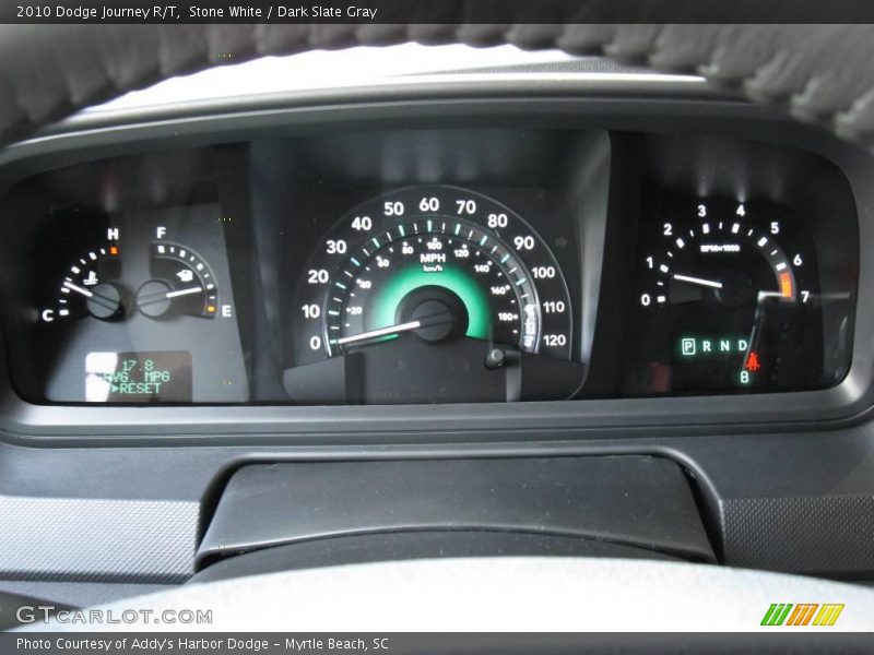 Stone White / Dark Slate Gray 2010 Dodge Journey R/T