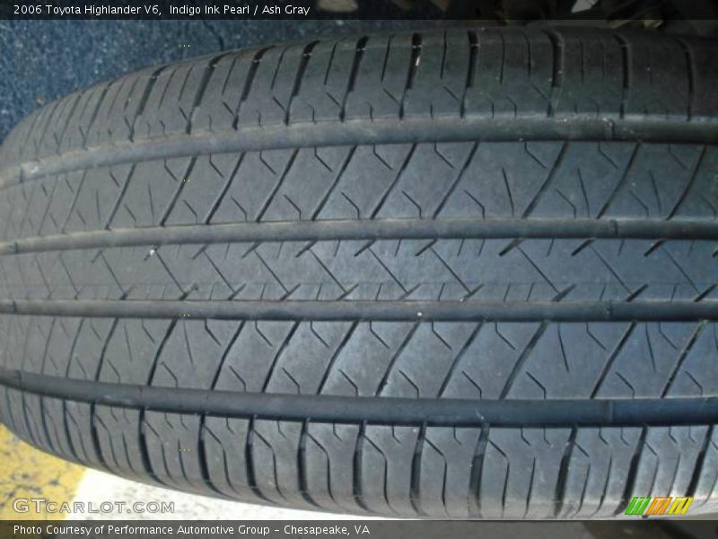 Indigo Ink Pearl / Ash Gray 2006 Toyota Highlander V6