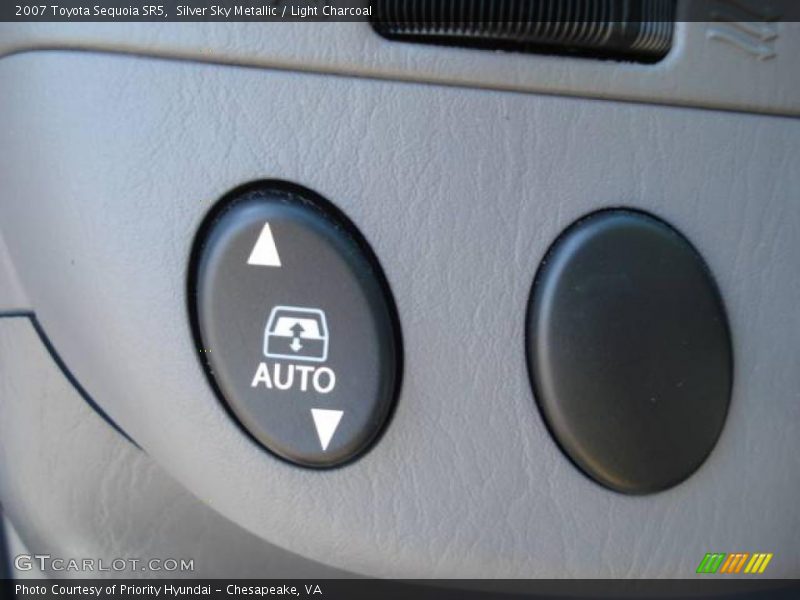 Silver Sky Metallic / Light Charcoal 2007 Toyota Sequoia SR5